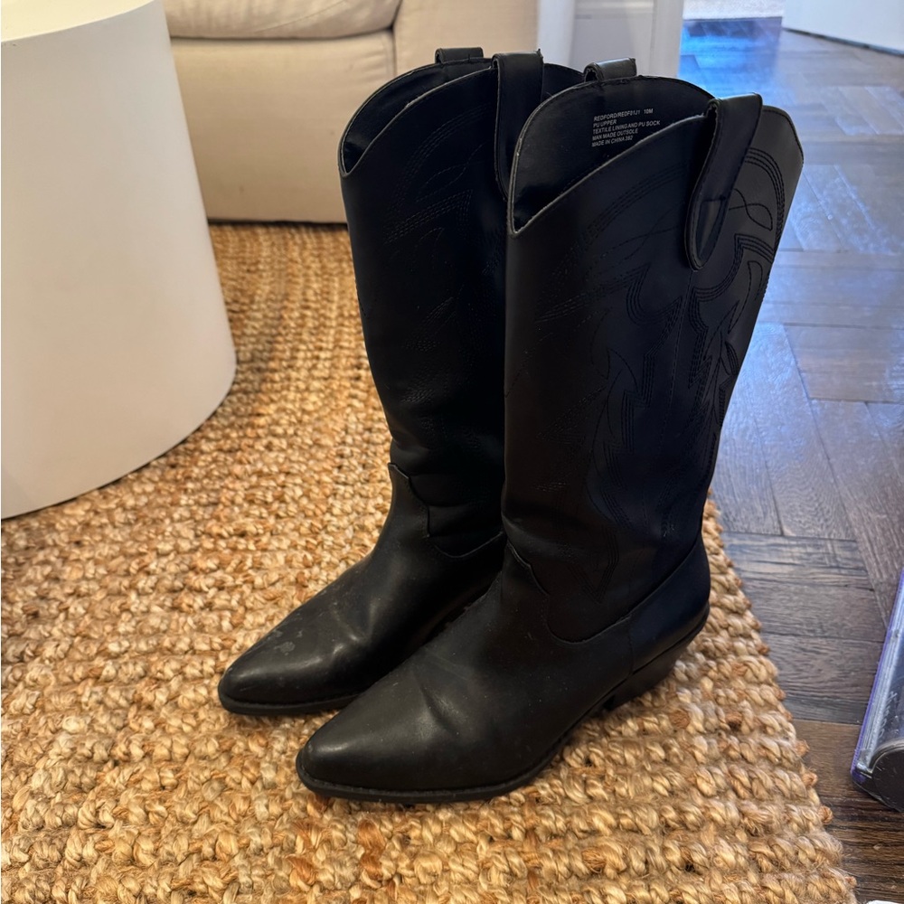 Black Cowboy Boots